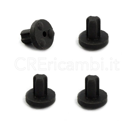 4 Gommini per Griglia Piano Cottura Ariston, Indesit, Hotpoint, Whirlpool
