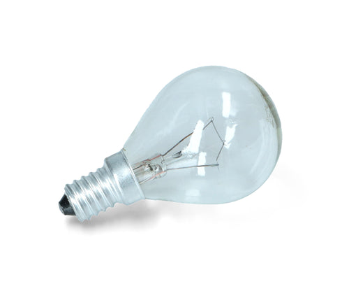 Lampadina E14, 40W, Ø45mm, T.max 300°C per Forno Elettrico