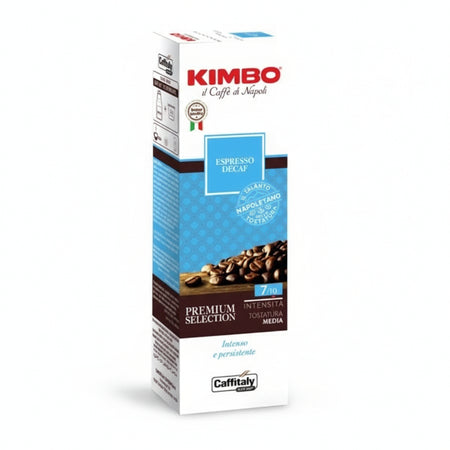 Caffè "Espresso Decaffeinato", 10 Capsule Kimbo per Caffitaly System