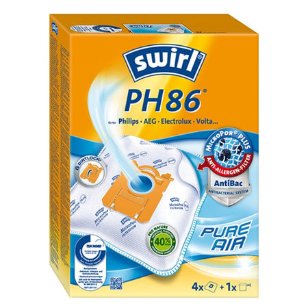Sacchetti Microfibra x4 e Filtro Aria Compatibili per Aspirapolvere Electrolux, AEG, Philips ...