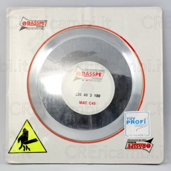 Lama da 220 mm C45 (Attacco 3 Fori) per Affettatrice