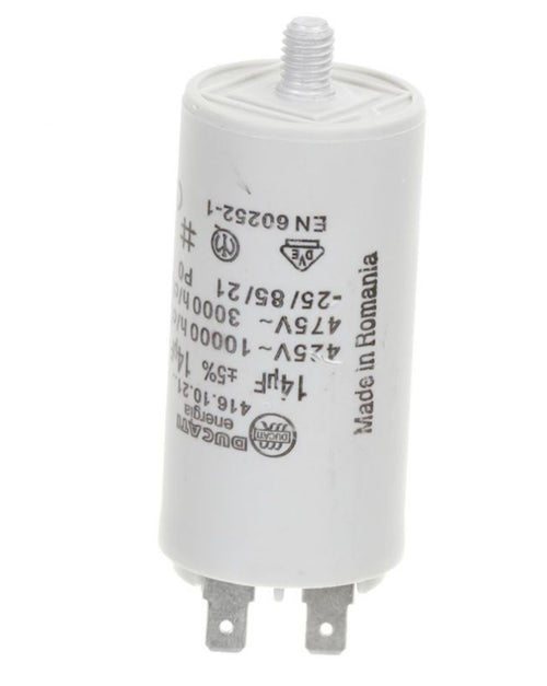 Condensatore 14uF per Lavatrice Candy, Indesit, SMEG, Whirlpool
