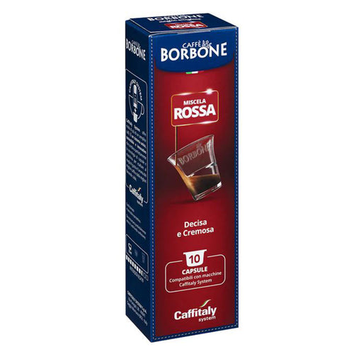 Caffè Miscela Rossa, Capsule Borbone per Caffitaly System