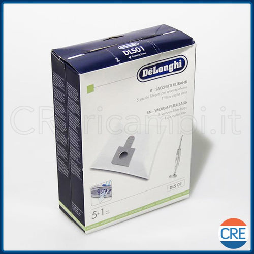 Sacchetti Microfibra x5 e Filtro Uscita Aria per SV1005, SV605, SV800, SV900, XL500, XL700