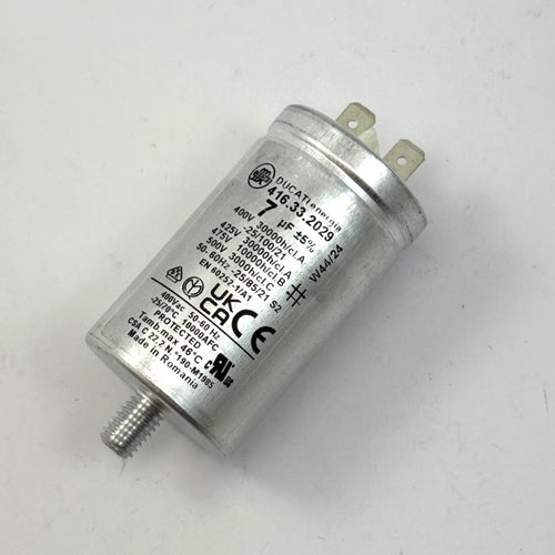 Condensatore 7uF Metallico per Lavatrice e Asciugatrice Whirlpool