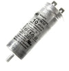 Condensatore 10,0uF Ducati Metallico, Ø35x85,5mm per Lavatrice, Asciugatrice