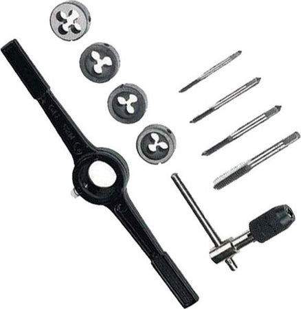Filiera Manuale Per Tubi Metallo Filettatura Rubinetti Idraulica M6 M4 M5 M8 M25 Fai da te/Utensili elettrici e a mano/Accessori per utensili elettrici/Punte per trapani/Punte per svasatori Trade Shop italia - Napoli, Commerciovirtuoso.it