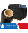 Film Estensibile Pellicola Nera Rotolo Manuale Per Imballaggi 160mx23myx50cm