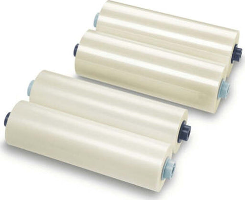 Film per plastificazione - 305 mm x 60 mt - 125 micron - lucido - GBC - conf. 2 bobine Cancelleria e prodotti per ufficio/Elettronica per ufficio/Accessori/Pouches per plastificatrici Eurocartuccia - Pavullo, Commerciovirtuoso.it