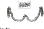 Filo Addobbo Ghirlanda Albero Di Natale 8 Cm X 2 Mt Silver Argento Decorazione Casa, arredamento e bricolage > Prodotti per Feste > Prodotti Natalizi Trade Shop italia - Napoli, Commerciovirtuoso.it
