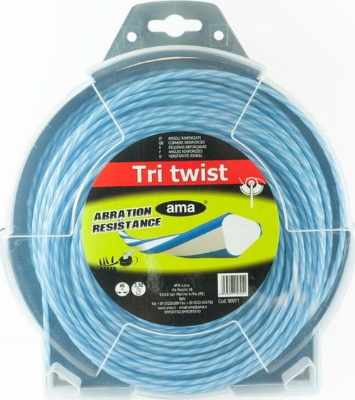 Filo decespugliatore Tri Twist Ø 4mm bobina da 34m