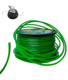 Filo Per Decespugliatore Quadrato 5 Mm Bobina 100mt Taglaerba Cavo Matassa Verde