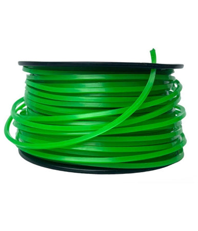 Filo Per Decespugliatore Quadrato 5 Mm Bobina 100mt Taglaerba Cavo Matassa Verde