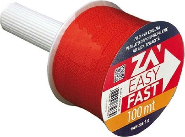 Filo per edilizia in polipropilene resistente con sistema riavvolgibile 100 mt Fai da te/Utensili elettrici e a mano/Strumenti di misura e layout/Matite per falegname La Zappa - Altamura, Commerciovirtuoso.it