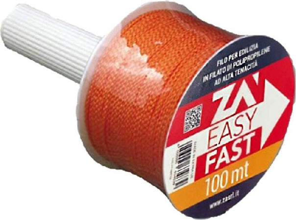 Filo per edilizia in polipropilene resistente con sistema riavvolgibile 100 mt Fai da te/Utensili elettrici e a mano/Strumenti di misura e layout/Matite per falegname La Zappa - Altamura, Commerciovirtuoso.it