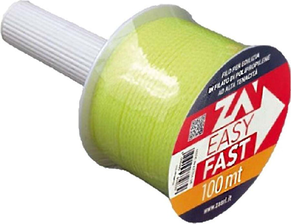 Filo per edilizia in polipropilene resistente con sistema riavvolgibile 100 mt Fai da te/Utensili elettrici e a mano/Strumenti di misura e layout/Matite per falegname La Zappa - Altamura, Commerciovirtuoso.it