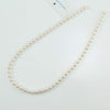 Filo perle per collana Akoya giapponesi 6,5 / 7 Coscia bianco con sfumature naturali