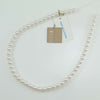 Filo perle per collana Akoya giapponesi 7,5 / 8 Coscia bianco con sfumature naturali