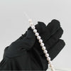 Filo perle per collana Akoya giapponesi 7,5 / 8 Coscia bianco con sfumature naturali