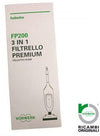 Filtrello Premium Fp200 Sacchetti Per Folletto Modello Vk 200 Vk 220/s Confezione Da 6 Sacchetti Fp 200