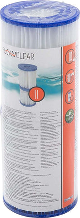 Filtri di ricambio a cartuccia per pompa piscina modello II, confezione da 2 pezzi Giardino e giardinaggio/Piscine vasche idromassaggio e accessori/Filtri pompe e accessori/Filtri La Zappa - Altamura, Commerciovirtuoso.it