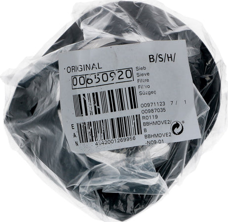 FILTRO A SETACCIO PER ASPIRAPOLVERE BOSCH 00650920 - 650920 ORIGINALE Casa e cucina/Aspirapolvere e pulizia di pavimenti e finestre/Accessori per aspirapolvere/Filtri/Filtri per aspirapolvere verticale Rossi Ricambi - Venetico Marina, Commerciovirtuoso.it