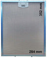 Filtro alluminio 284x352x8 mm Cappa Tecnowind