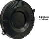 Filtro Carbone Per Cappa Cappa LAK2007 Originale Elica KIT0161386