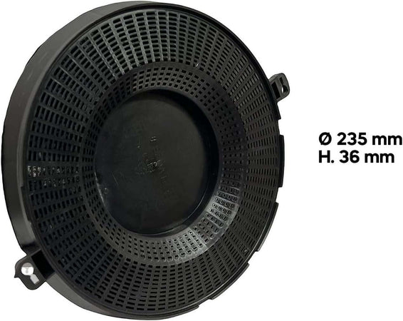 Filtro Carbone Per Cappa Cappa LAK2007 Originale Elica KIT0161386