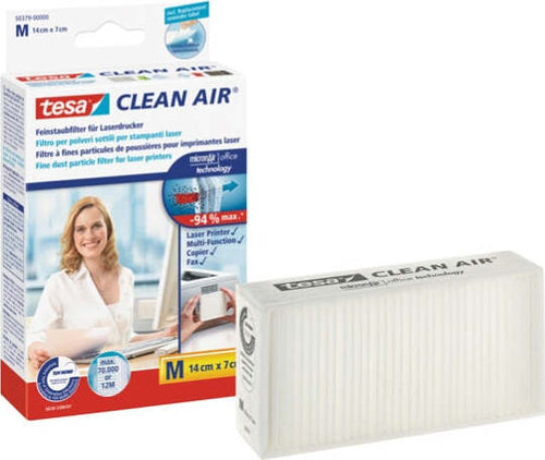 Filtro Clean Air per stampanti e fax - 14x7 cm - Tesa Elettronica/Informatica/Accessori/Accessori per PC portatili/Filtri schermo per computer portatili Eurocartuccia - Pavullo, Commerciovirtuoso.it