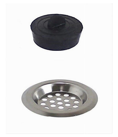 Filtro Con Tappo Per Lavello Lavandino Lavabo Bagno Cucina Rubinetteria 10396