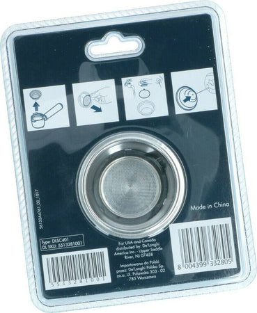 FILTRO CREMA 2 TAZZE MACCHINA CAFFÈ DELONGHI RICAMBIO ORIGINALE 5513281001 Casa e cucina/Elettrodomestici per la cucina/Macchine da caffè/Parti di ricambio per macchine da caffè/Filtri per l'acqua per macchine da caffè Rossi Ricambi - Venetico Marina, Commerciovirtuoso.it