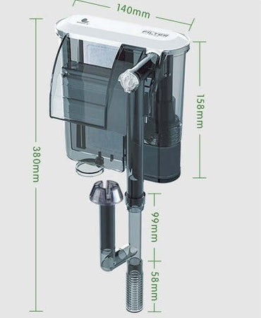 Filtro Esterno A Zaino Per Acquario Effetto Cascata 3w 180l/h Xp-05 Prodotti per animali domestici/Pesci e animali d'acqua/Pompe e filtri/Filtri Trade Shop italia - Napoli, Commerciovirtuoso.it