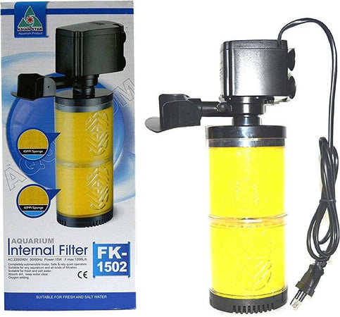 FILTRO IMMERSIONE ACQUARIO ACQUA DOLCE E SALATA 1200l/h POMPA INTERNA FK-1502 Prodotti per animali domestici/Pesci e animali d'acqua/Pompe e filtri/Filtri Trade Shop italia - Napoli, Commerciovirtuoso.it