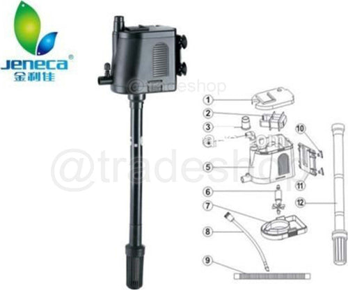 FILTRO INTERNO POMPA SOMMERGIBILE PER ACQUARIO 15W 900 L/H IPF-1990 JENECA Prodotti per animali domestici/Pesci e animali d'acqua/Pompe e filtri/Filtri Trade Shop italia - Napoli, Commerciovirtuoso.it