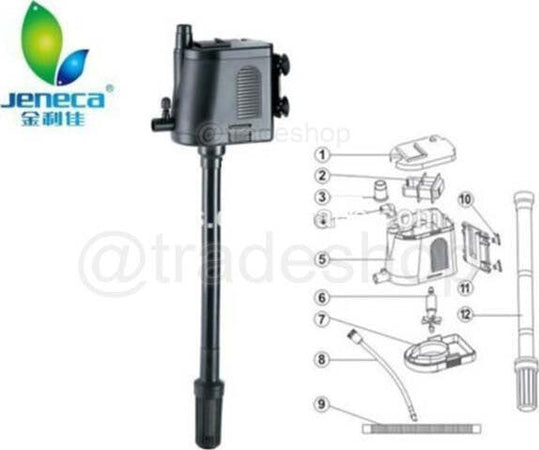 Filtro Interno Pompa Sommergibile Per Acquario 15w 900 L/h Ipf-1990 Jeneca Prodotti per animali domestici/Pesci e animali d'acqua/Pompe e filtri/Filtri Trade Shop italia - Napoli, Commerciovirtuoso.it