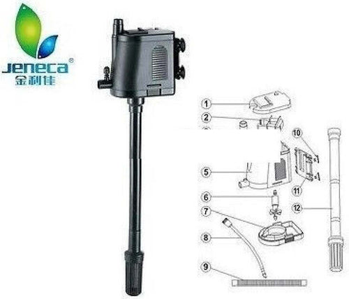 FILTRO INTERNO POMPA SOMMERGIBILE PER ACQUARIO 36W 1600 L/H IPF-3990 JENECA Prodotti per animali domestici/Pesci e animali d'acqua/Pompe e filtri/Filtri Trade Shop italia - Napoli, Commerciovirtuoso.it