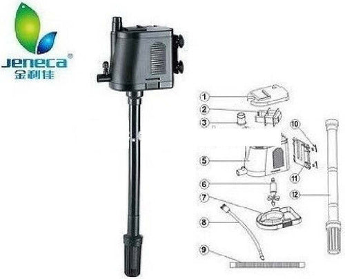 FILTRO INTERNO POMPA SOMMERGIBILE PER ACQUARIO 46W 3000 L/H IPF-4990 JENECA Prodotti per animali domestici/Pesci e animali d'acqua/Pompe e filtri/Filtri Trade Shop italia - Napoli, Commerciovirtuoso.it