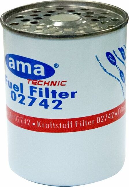 Filtro nafta e gasolio adattabile al riferimento originale trattore Fiat 1930277 CAV lungo