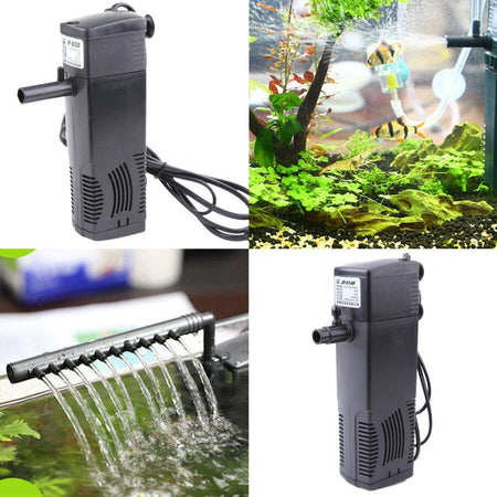 Filtro-Pompa-Aeratore-Acquario-Interno-Con-Gocciolatoio-If-380-Silenzioso