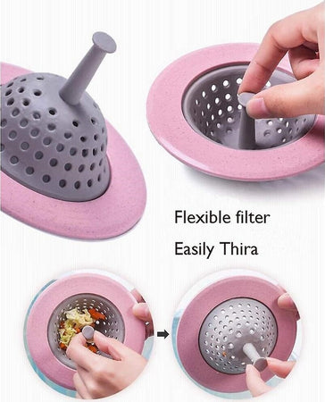 Filtro Scarico Tappo Cestello Per Bagno Lavello Cucina In Silicone 11 Cm 50805 Fai da te/Attrezzature per cucine e bagni/Impianti per la cucina/Accessori per lavelli Trade Shop italia - Napoli, Commerciovirtuoso.it