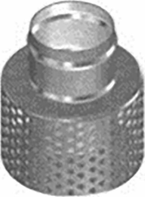 Filtro zincato con portagomma Ø 150mm