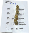 FIMA UGELLI INIETTORI CUCINA 4 FUOCHI GAS GPL FILETTO 5MA Casa e cucina/Utensili da cucina/Bruciatori da cucina Rossi Ricambi - Venetico Marina, Commerciovirtuoso.it