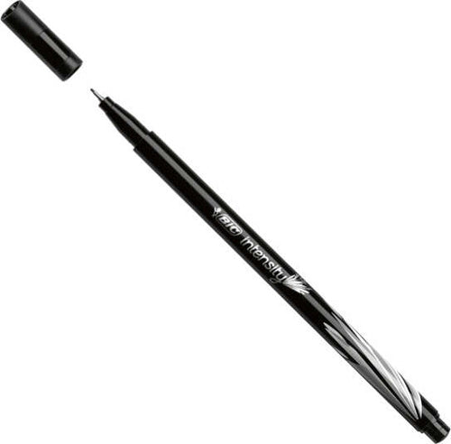 Fineliner Intensity - punta 0 4mm - nero - Bic - conf. 12 pezzi Cancelleria e prodotti per ufficio/Penne matite scrittura e correzione/Penne e ricariche/Penne a punta porosa Eurocartuccia - Pavullo, Commerciovirtuoso.it