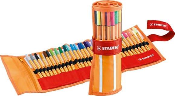 Fineliner Point 88 - tratto 0 4 mm - colori assortiti - Stabilo - rollerset 30 pezzi Cancelleria e prodotti per ufficio/Penne matite scrittura e correzione/Penne e ricariche/Penne a punta porosa Eurocartuccia - Pavullo, Commerciovirtuoso.it