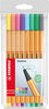 Fineliner Point 88 - tratto 0 4 mm - colori assortiti pastel - Stabilo - conf. 8 pezzi Cancelleria e prodotti per ufficio/Penne matite scrittura e correzione/Penne e ricariche/Penne a punta porosa Eurocartuccia - Pavullo, Commerciovirtuoso.it