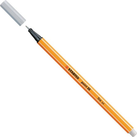 Fineliner Point 88 - tratto 0 4 mm - grigio chiaro 94 - Stabilo [multipack] 10 pezzi Cancelleria e prodotti per ufficio/Penne matite scrittura e correzione/Penne e ricariche/Penne a punta porosa Eurocartuccia - Pavullo, Commerciovirtuoso.it