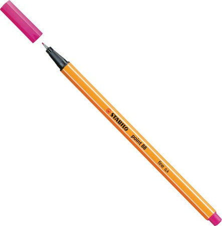 Fineliner Point 88 - tratto 0 4 mm - rosa 56 - Stabilo [multipack] 10 pezzi Cancelleria e prodotti per ufficio/Penne matite scrittura e correzione/Penne e ricariche/Penne a punta porosa Eurocartuccia - Pavullo, Commerciovirtuoso.it