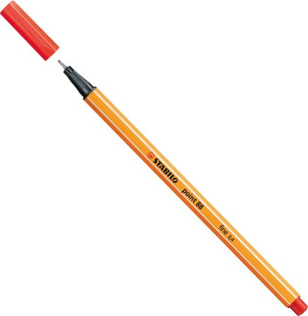 Fineliner Point 88 - tratto 0 4 mm - rosso chiaro 48 - Stabilo [multipack] 10 pezzi Cancelleria e prodotti per ufficio/Penne matite scrittura e correzione/Penne e ricariche/Penne a punta porosa Eurocartuccia - Pavullo, Commerciovirtuoso.it