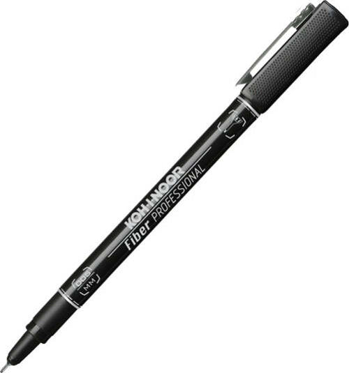 Fineliner Professional Fiber - 0 05mm - nero - Koh-I-Noor [multipack] 10 pezzi Cancelleria e prodotti per ufficio/Penne matite scrittura e correzione/Penne e ricariche/Penne a punta porosa Eurocartuccia - Pavullo, Commerciovirtuoso.it